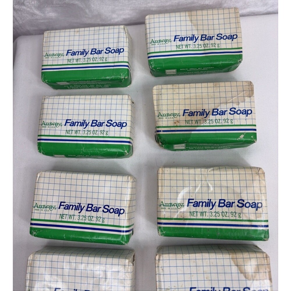 Lot of 10 Vintage Amway Family Bar Soap 3.25 oz each 1980 NEW - Picture 2 of 8
